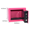17e Fireproof y contraseña pequeña antirrobo de metal Safe Customizable Safe Customizable 