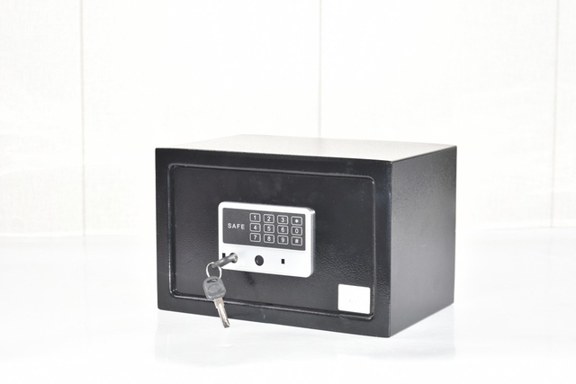 Caja segura de 20 g, seguro seguro, mini hotel seguro, antirrobo se puede controlar de forma remota