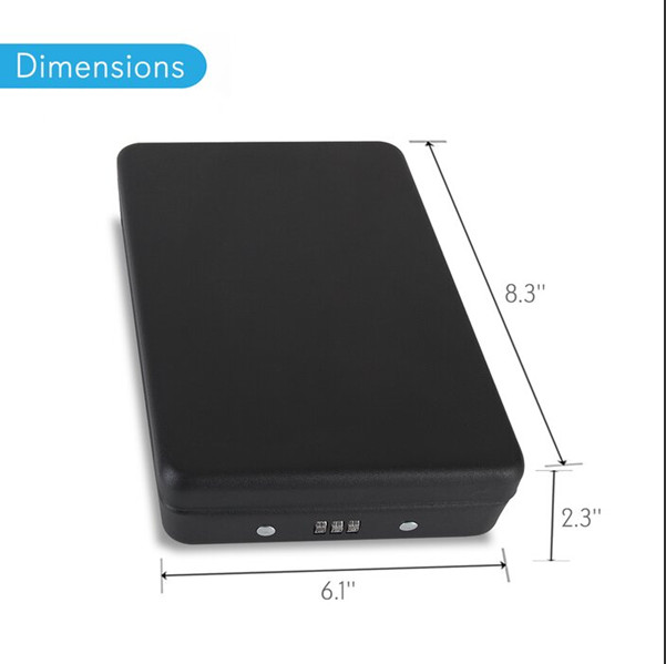 Safe de pistola con bloqueo combinado